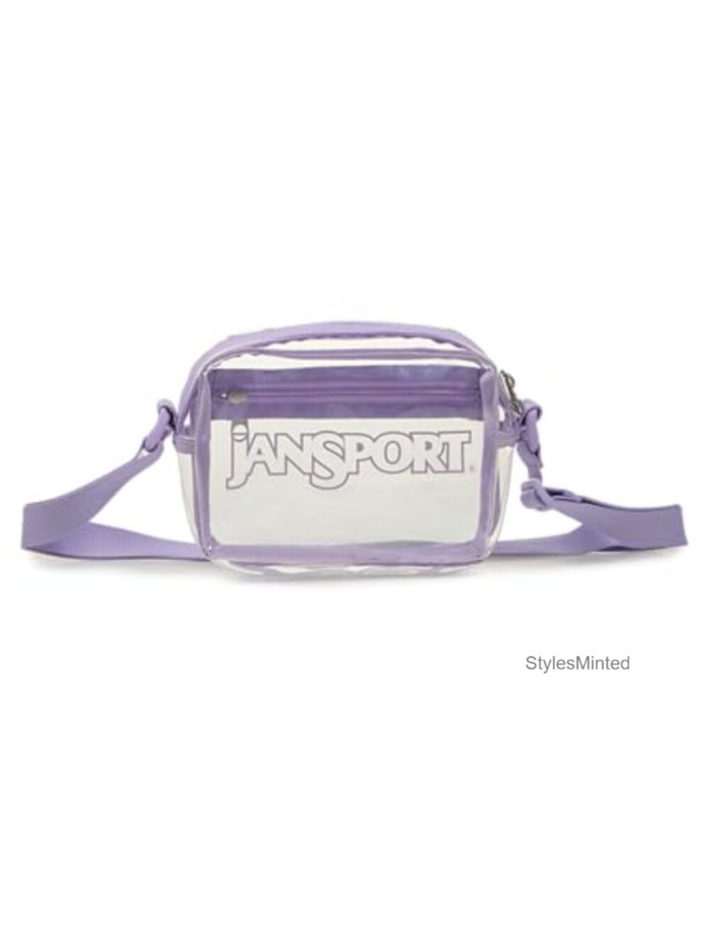 Clear Crossbody Bag Stadium Approved Eco-Friendly Removable Strap Sling Bag TPU